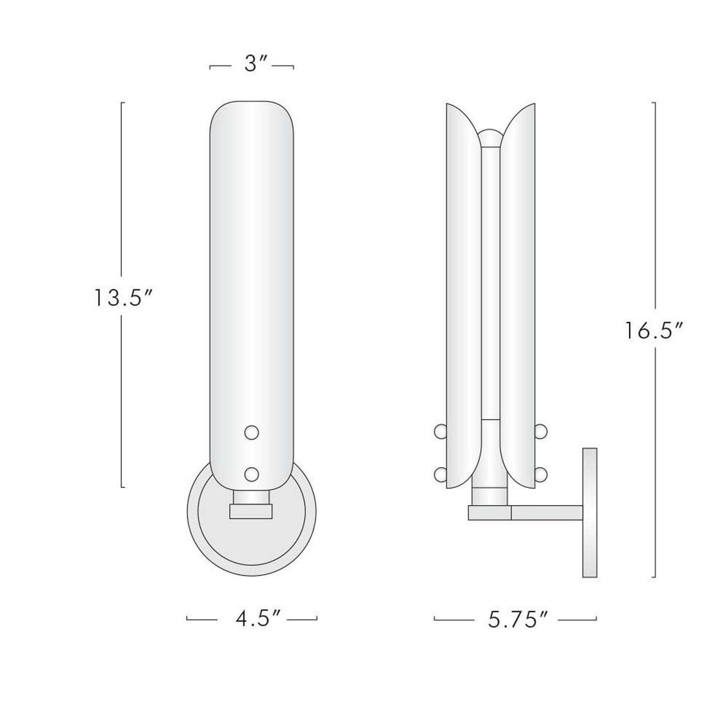 AC933 - One Head LED Modern Wall Lights