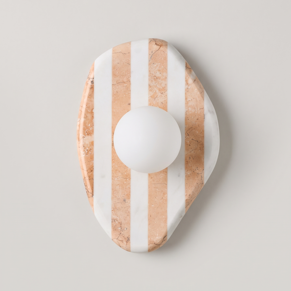 AX200 – Marble Globe Wall Sconce